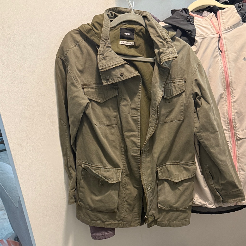 Bdg Olive Utility Jacket